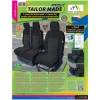 Pokrowce szyte na miarę do Ford Transit Custom (2018-2022) 2+1 3os